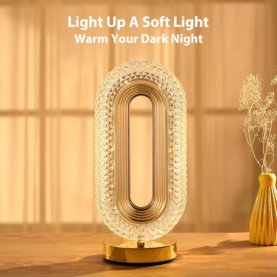 Lampe De Bureau En Cristal