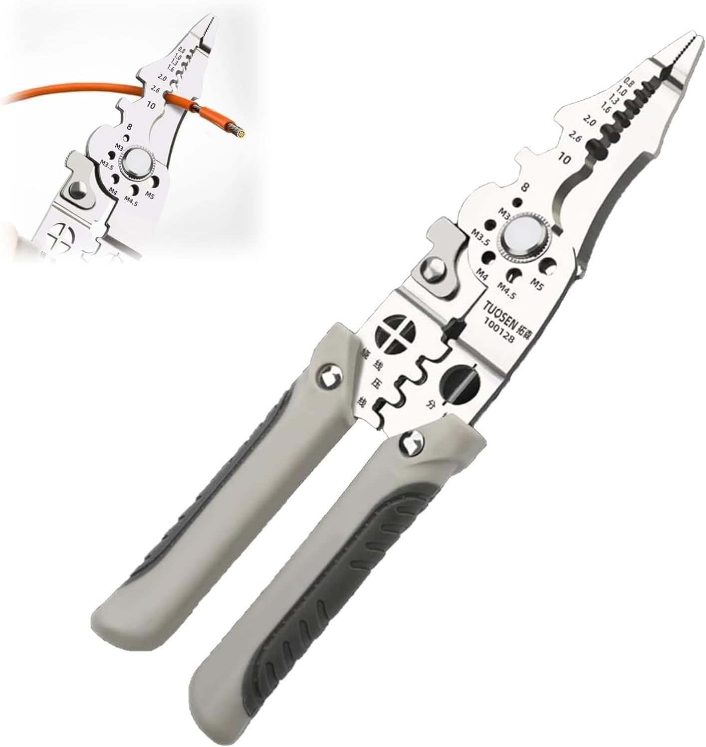 Pince À Dénuder Coupe-Câble Pince À Sertir Outils 